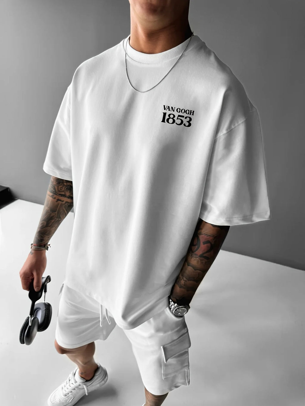 Pintura van gogh                     Camiseta 100% algodão